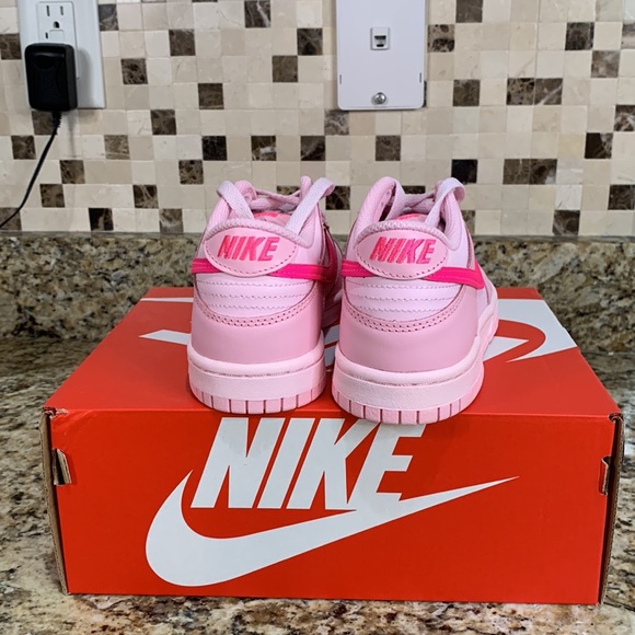 Nike Dunk Low pink. - Picture 3 of 4